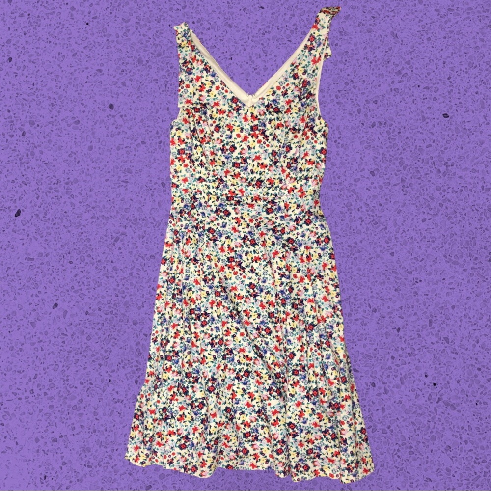 Liz Claiborne Floral Dress ♥️🌼💜🌸💙 - Picture 13 of 15